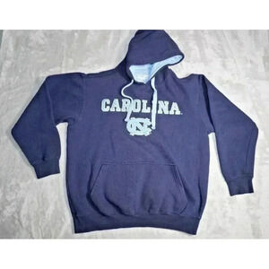 Vtg. E5 M Hoodie Sweatshirt North Carolina Tar Heels Medium Gray UniseX